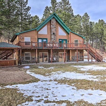 ヒル・シティ Cabin With On-Site Trails - 15 Miles To Mt Rushmore!ヴィラ エクステリア 写真