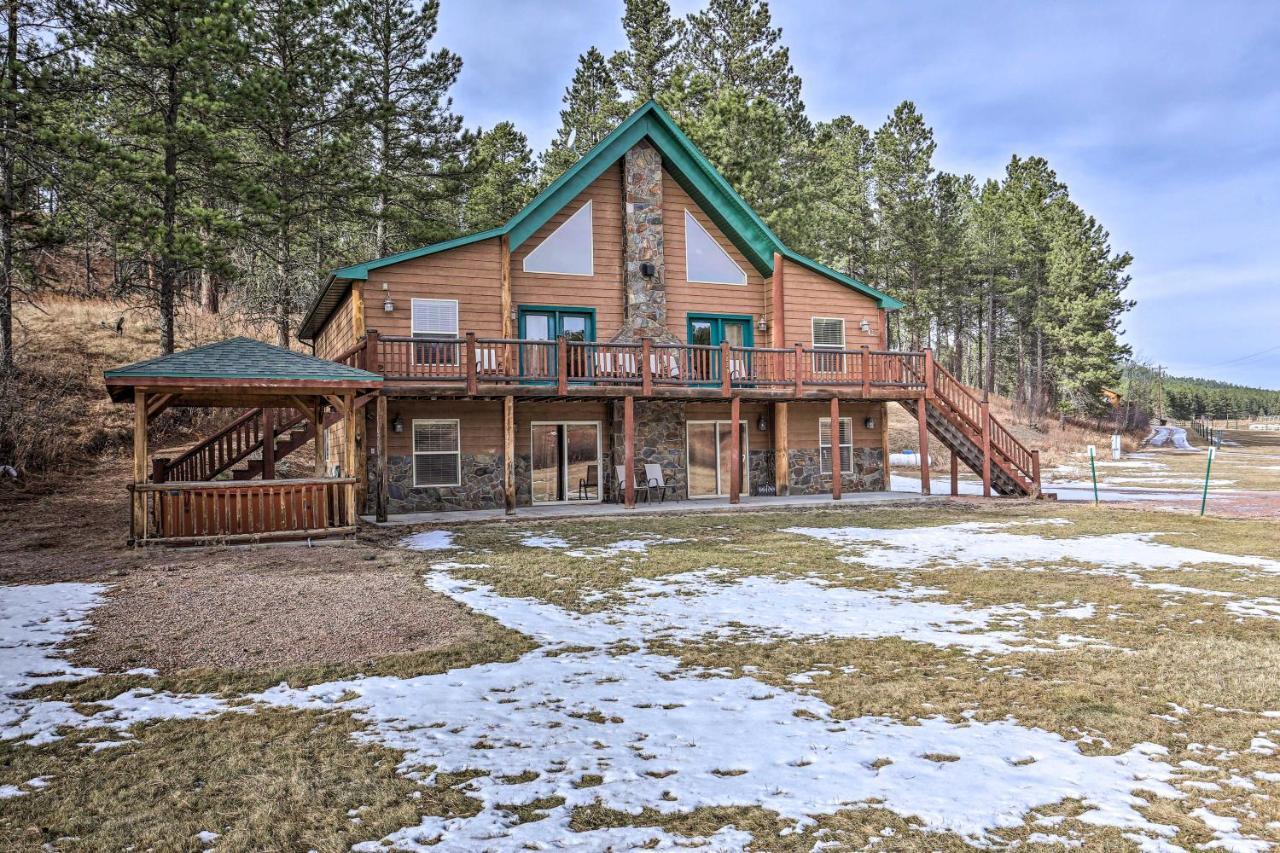 ヒル・シティ Cabin With On-Site Trails - 15 Miles To Mt Rushmore!ヴィラ エクステリア 写真