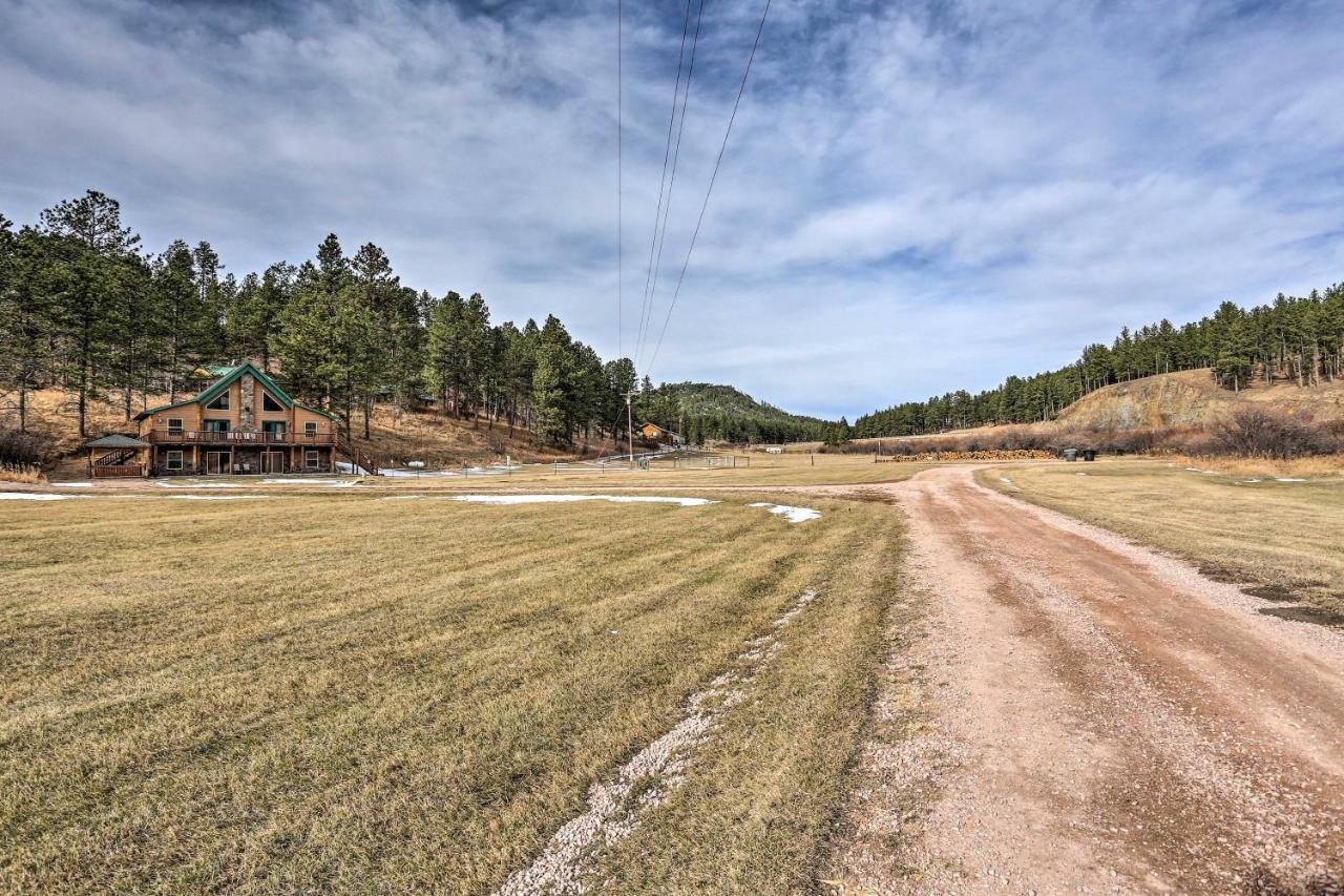 ヒル・シティ Cabin With On-Site Trails - 15 Miles To Mt Rushmore!ヴィラ エクステリア 写真