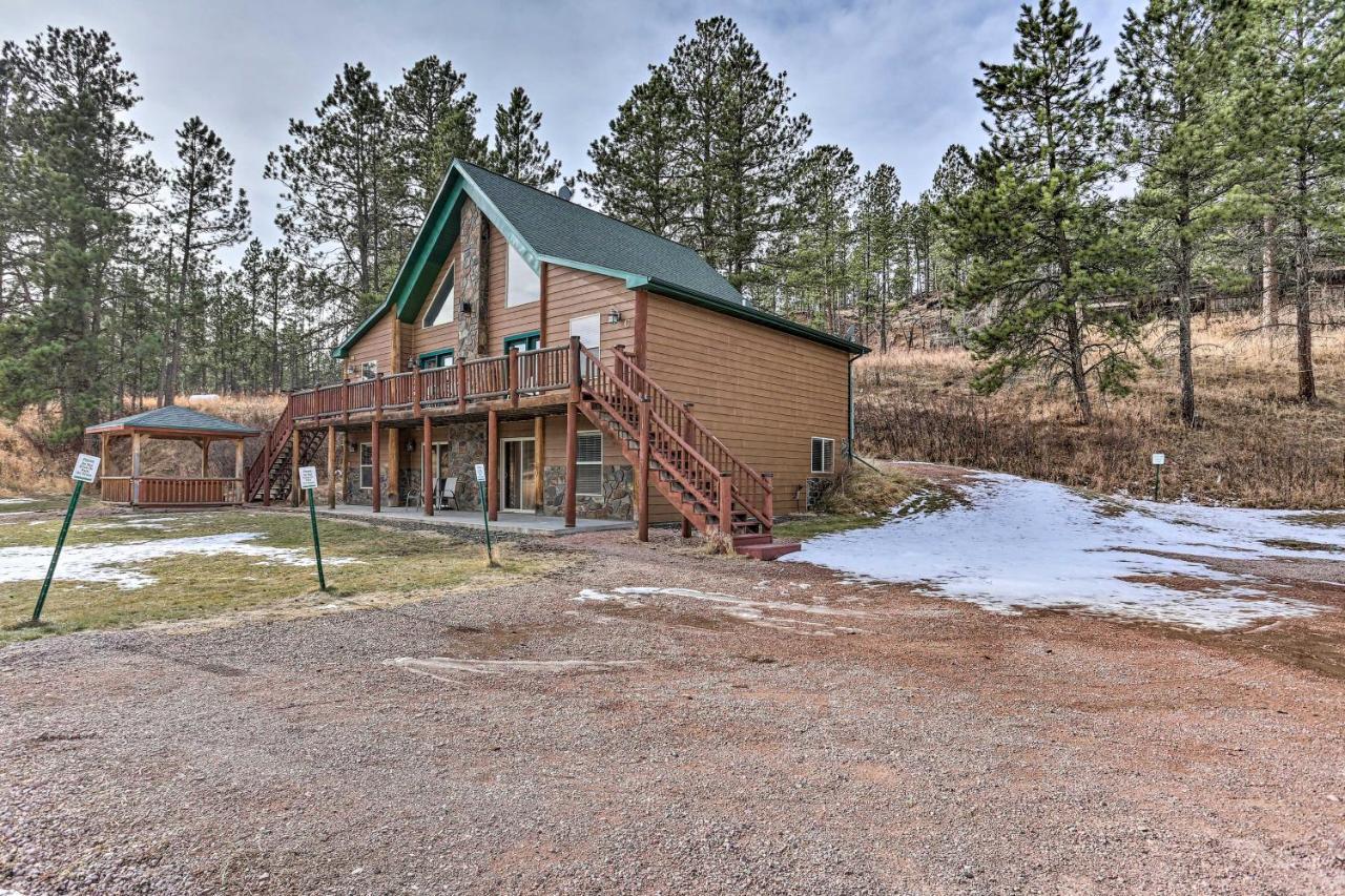 ヒル・シティ Cabin With On-Site Trails - 15 Miles To Mt Rushmore!ヴィラ エクステリア 写真