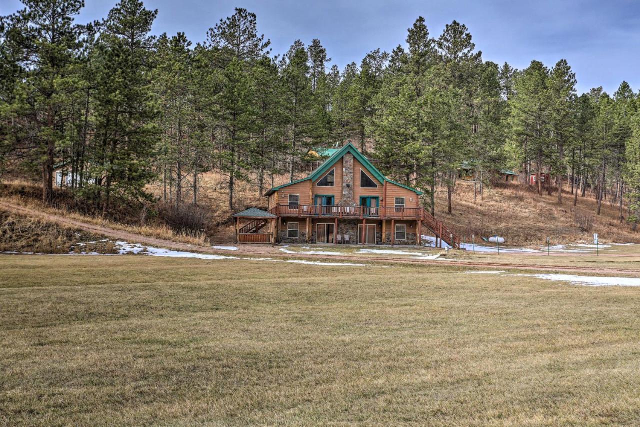 ヒル・シティ Cabin With On-Site Trails - 15 Miles To Mt Rushmore!ヴィラ エクステリア 写真